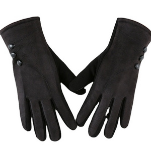 Wholesale New Fashion women dress Leather gloves