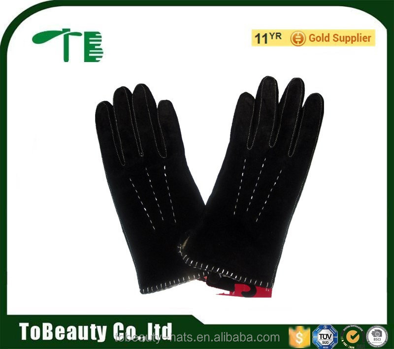 Wholesale New Fashion women dress Leather gloves