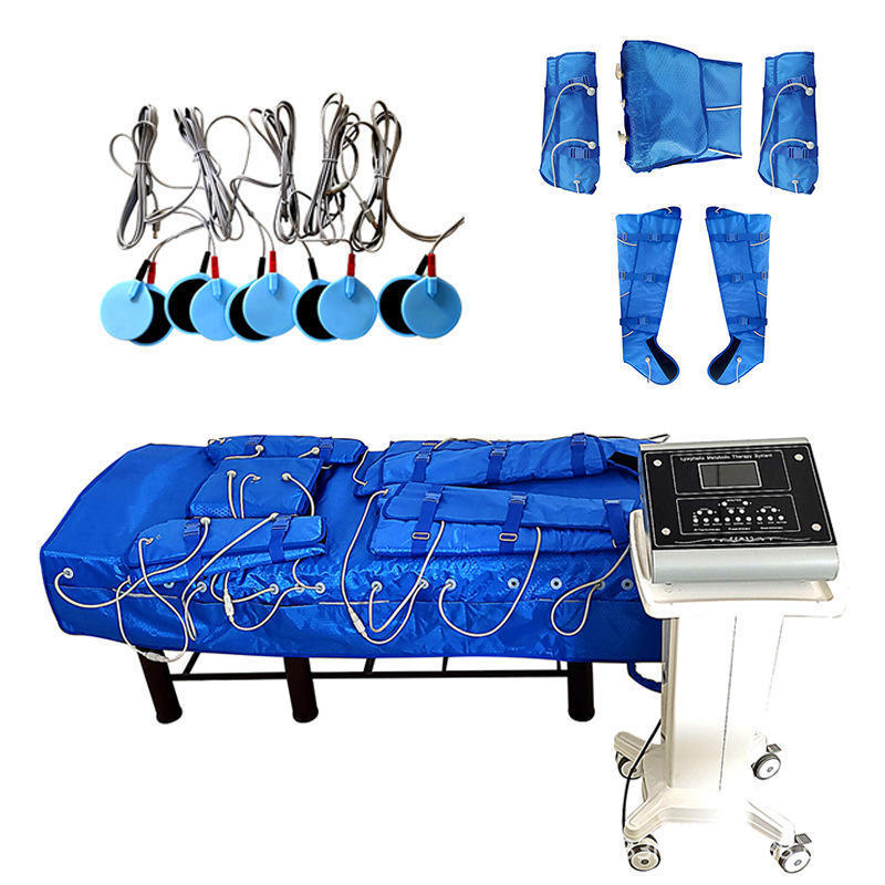 3 In 1 Air Pressure Professional Presoterapia Machine Pressotherapy Drainage Body Lymphatic Drainage Infrared EMS Machine