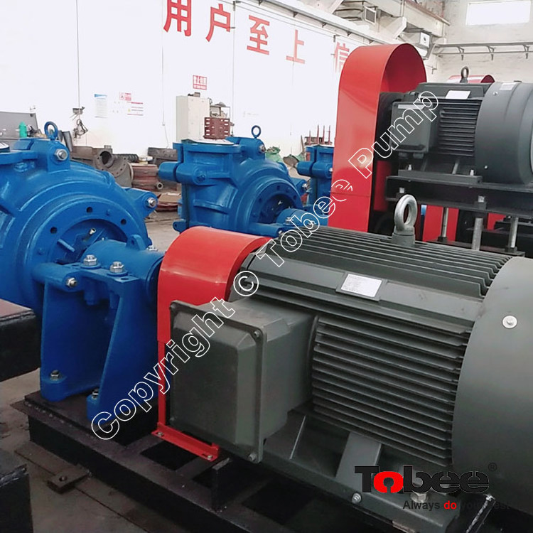 Direct-coupled variable speed slurry pump with VFD Control system for Silica sand washing Plant