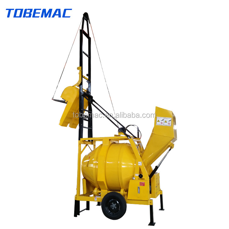 JZC350-DHL 1 yard concrete mixer for sale and concrete mixer malaysia price