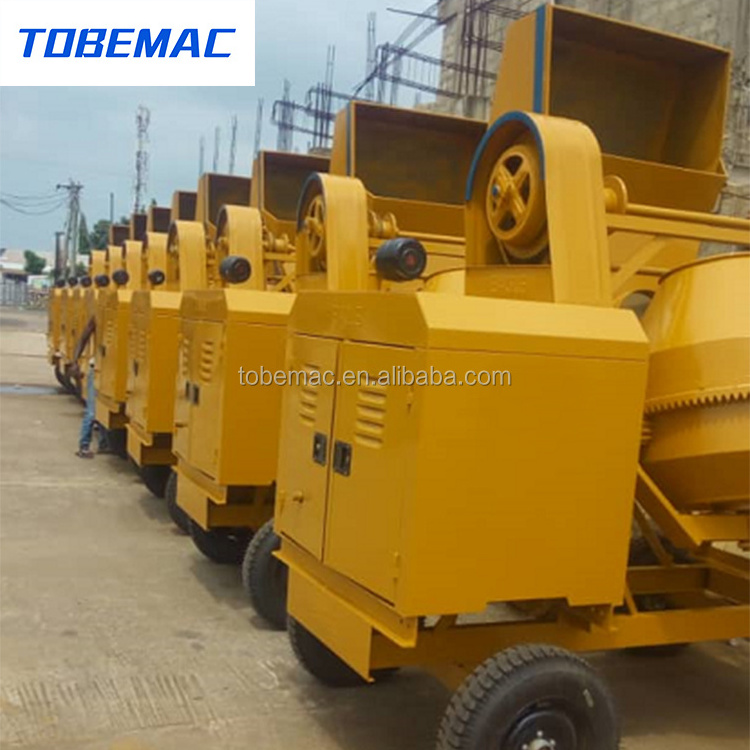 TOBEMAC Brand TB-510 LT mini concrete mixer pump sale in Ghana