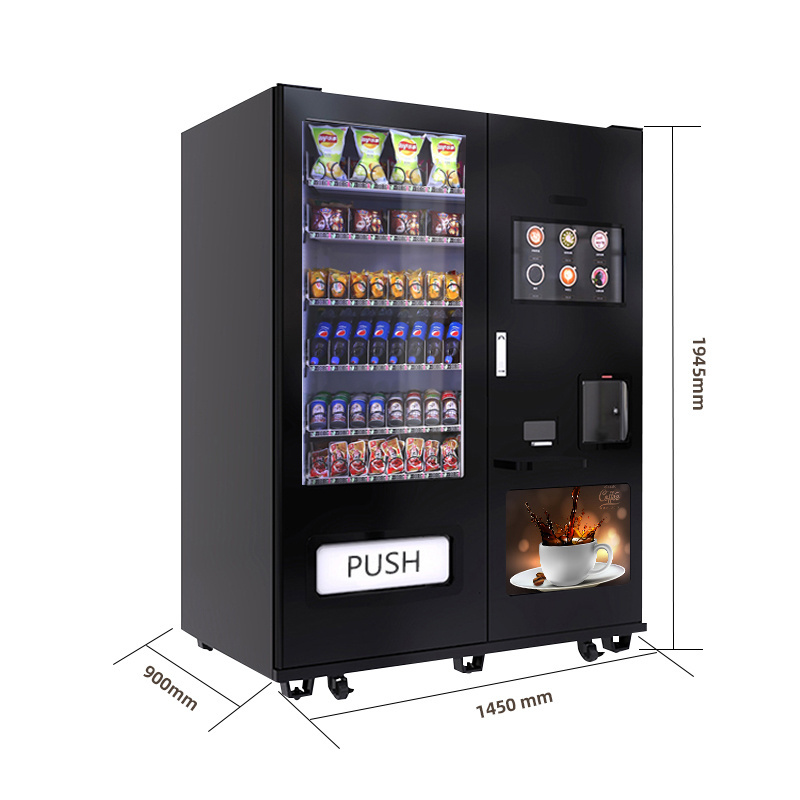 3 in1 Auto Vending Machine for Sale Coffee And Drinks Smart Coffee Vending Machine