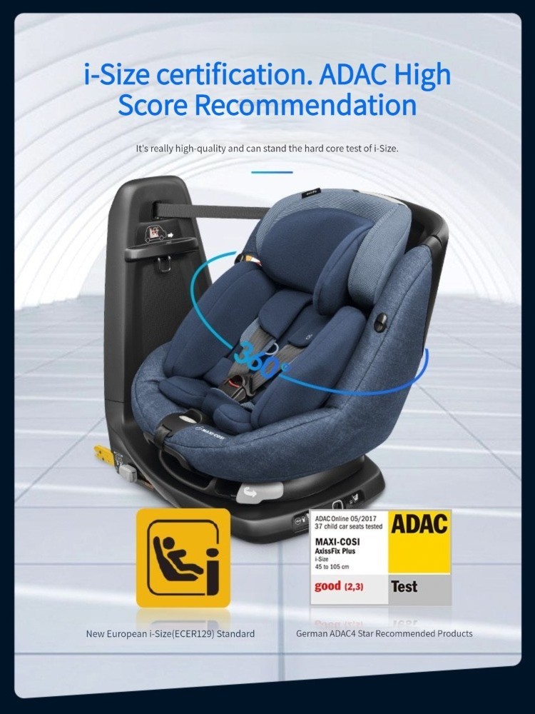 MaxiCosi High Quality AxissFixPlus  0+I+Ii Booster Baby Kids Safety Car Seat Child Baby Car Seat With Isofix