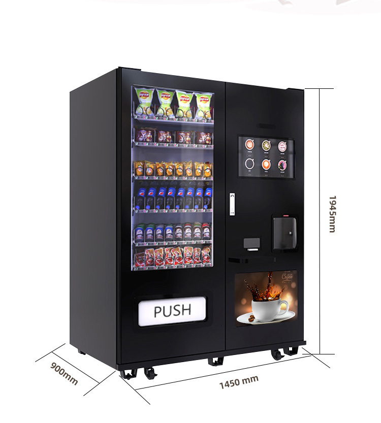 3 in1 Auto Vending Machine for Sale Coffee And Drinks Smart Coffee Vending Machine