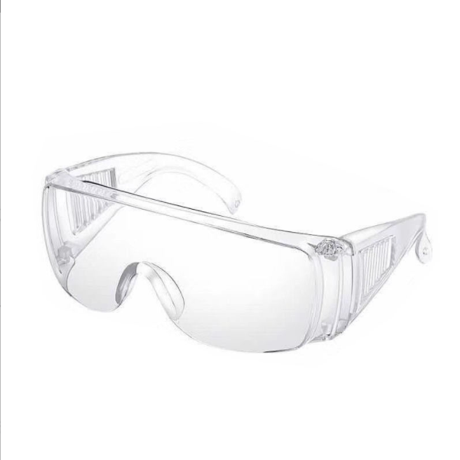 2022 Outdoor Transparent Eyes Protective Safety Sport Glasses Clear Plastic Windproof glass