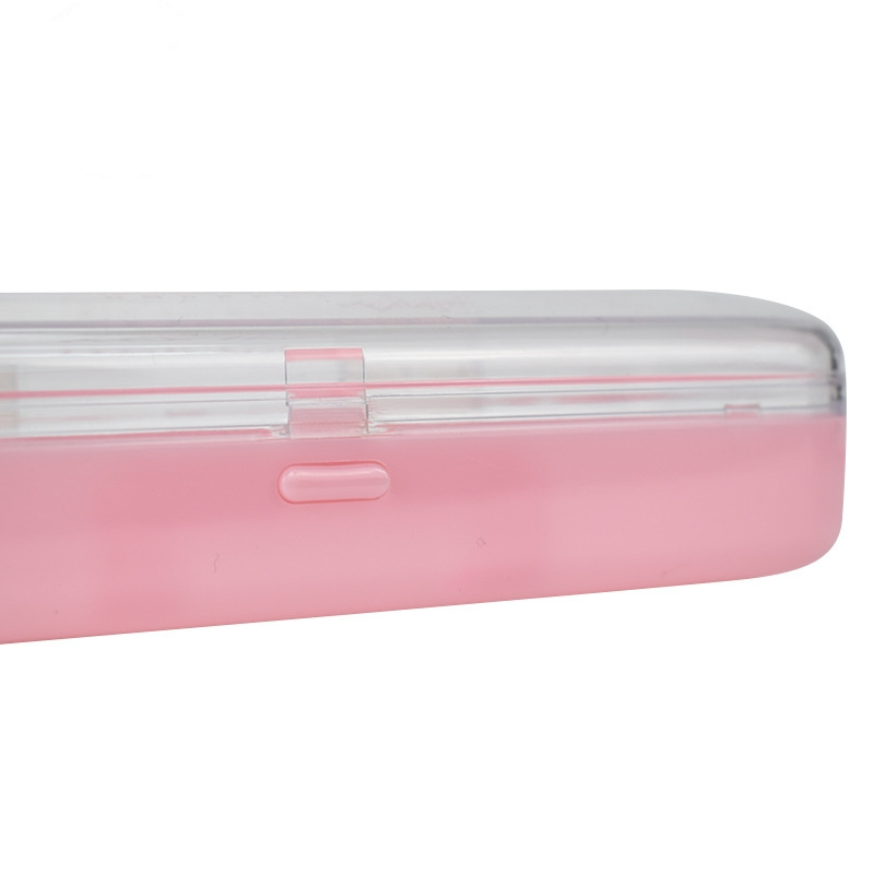 Wholesale Transparent Plastic Glasses Box Simple Eyeglasses Case with Clear Cover Simple Myopia Lens Box Manufacturer