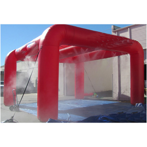 Disinfection Inflatable Misting Tunnel Inflatable Misting Stations Inflatable Misting Tent For Sale