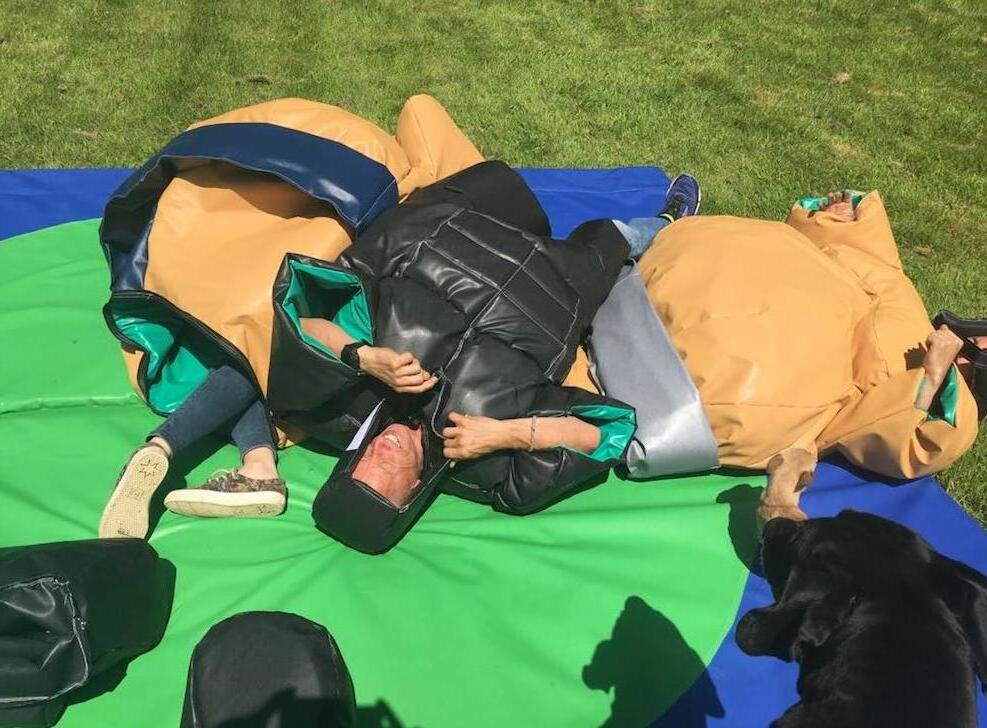 Inflatable Game Sumo Mat Junior Sumo Suits and Mat Inflatable Sumo Wrestling For Sale