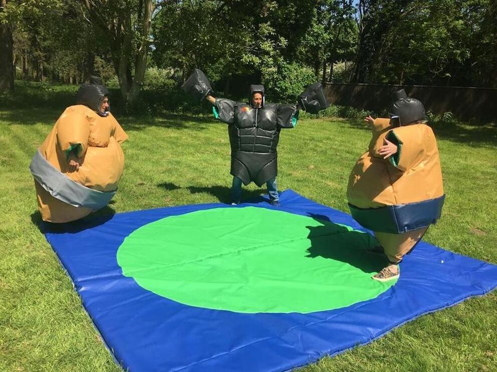 Inflatable Game Sumo Mat Junior Sumo Suits and Mat Inflatable Sumo Wrestling For Sale