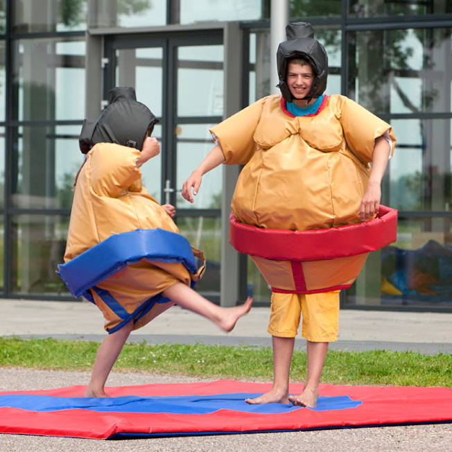 Inflatable Game Sumo Mat Junior Sumo Suits and Mat Inflatable Sumo Wrestling For Sale