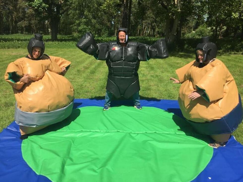 Inflatable Game Sumo Mat Junior Sumo Suits and Mat Inflatable Sumo Wrestling For Sale