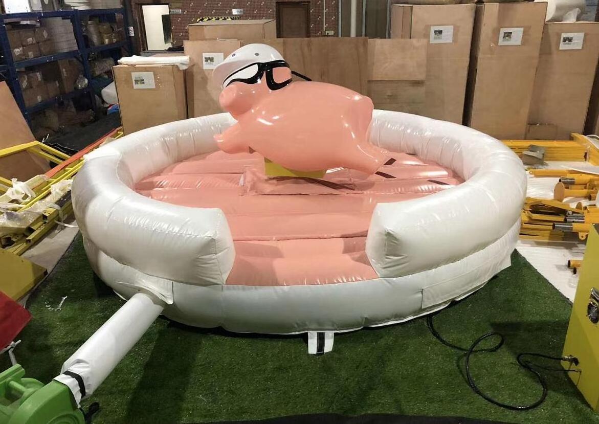 Party Rentals Inflatable Rodeo Bull Pool Riding Bucking Machine For Sale USA Star Infatable Mechanical bull Sale