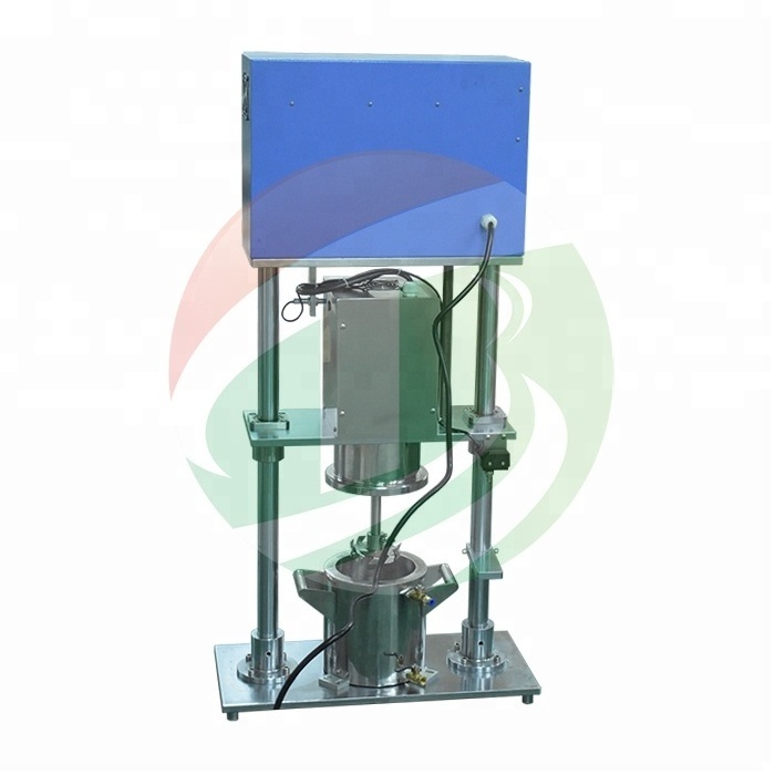 Vacuum Powder Mixer Homogenizer Stand Mixing Machine With Double Layer Water Cooling Jacket