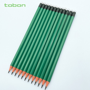 Green HB Plastic pencil