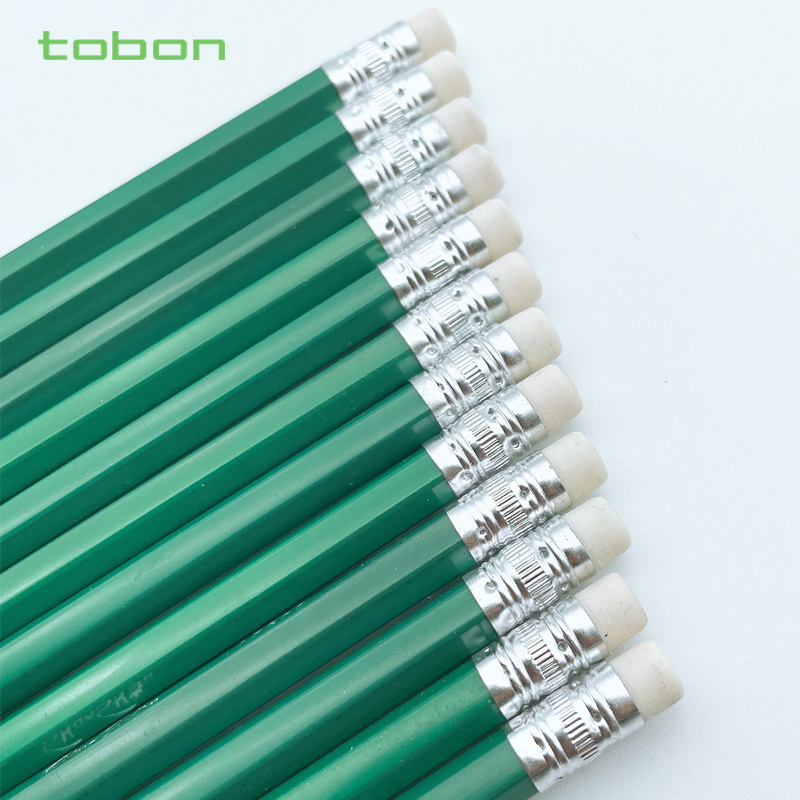 Green HB Plastic pencil