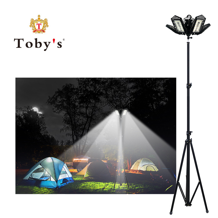 TOBY'S Camping Light DC 12V Telescopic Rod Lantern LED Outdoor Picnic Party lighting