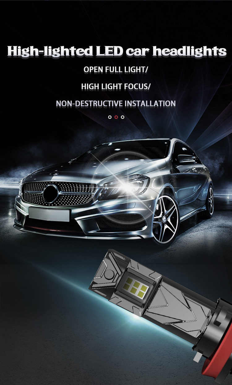 Tobys TY100 PRO 200 watt 20000LM new high quality car led headlight bulb