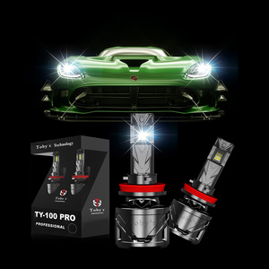 Toby's high power 20000LM h4 h7 h11 9005 9006 car headlight led bulb 200w