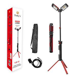 TOBY'S SMD rechargeable work light Two COLOR camping light For Outdoor Camping courtyard use