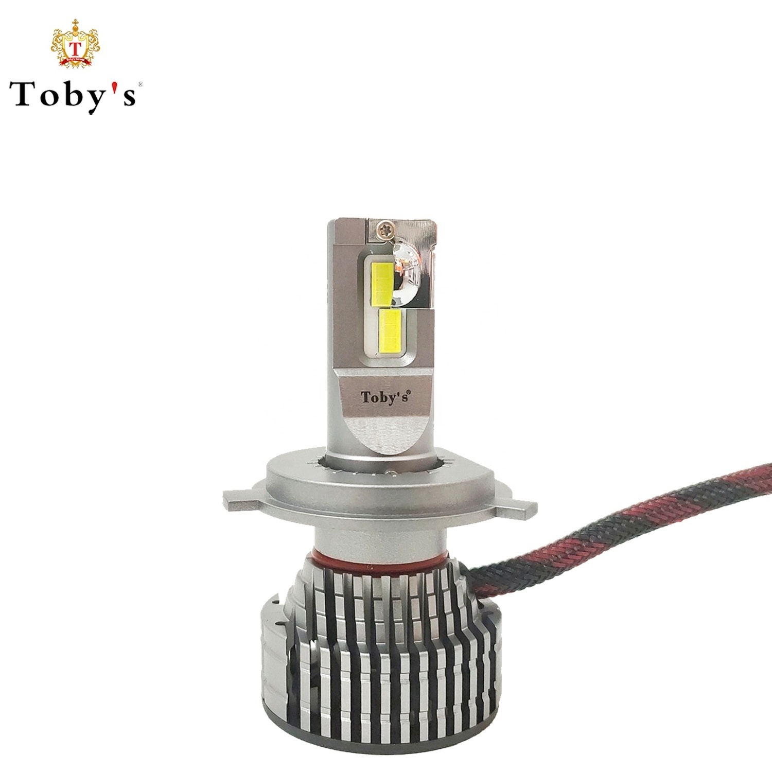 Tobys 45W  LED headlight kit T2 GTR big SMD chip h4 car bulb 9000LM 45W 12V tubor fan lighting system H7 H11 H1 H3 HB3 HB4 9012