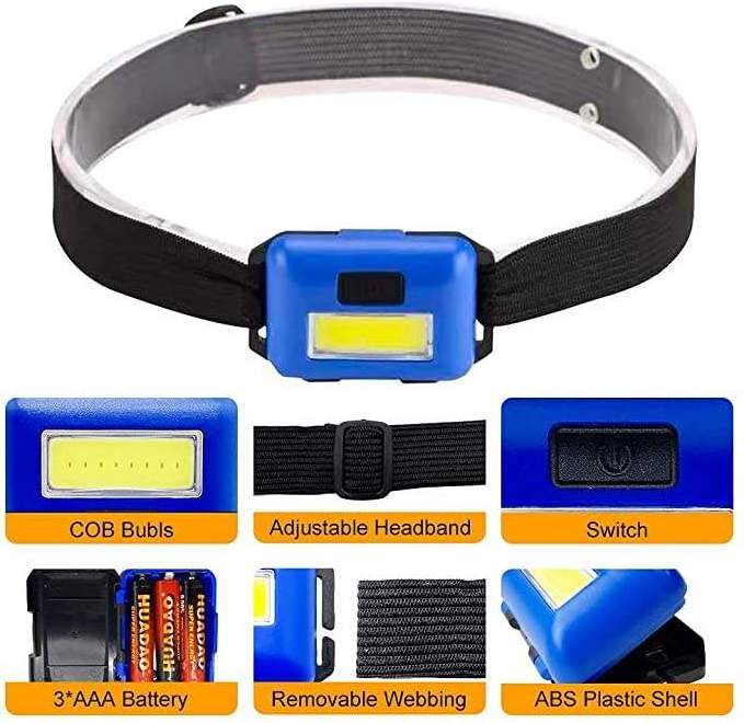 Toby's 2023 Brand new Portable brightness outdoor head torch rechargeable super bright head lamp LED headlight