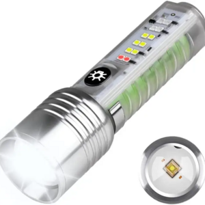 Toby's Super Bright Side Light Strong Magnets LED Wick Lighting USB rechargeable lamp Long Distance Zoomable Flashlights