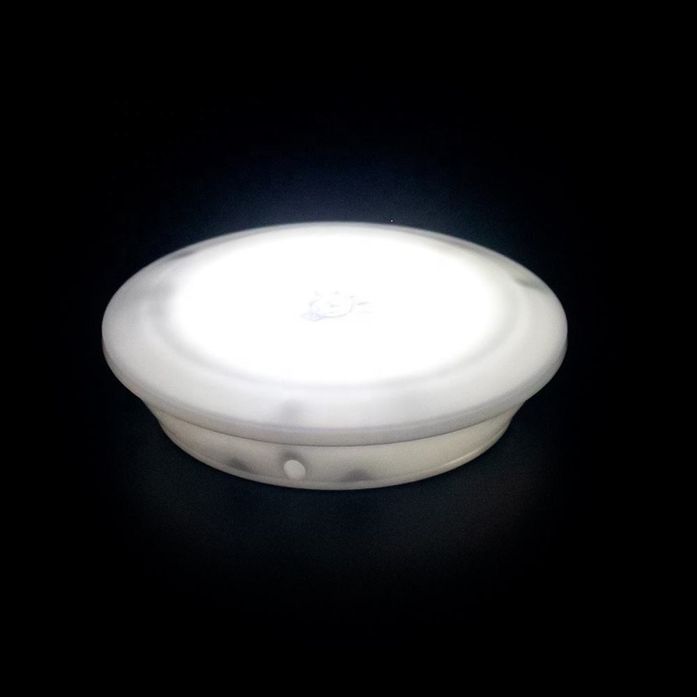 Toby's Wireless LED Puck Light With Remote Control Dimmable Wardrobe Night Lamp 3W Super Bright Cob Under Cabinet Light