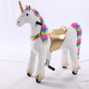 Mechanical ride on toys Unicorn Adult Mechanical Horse Toy Free of power charging toys