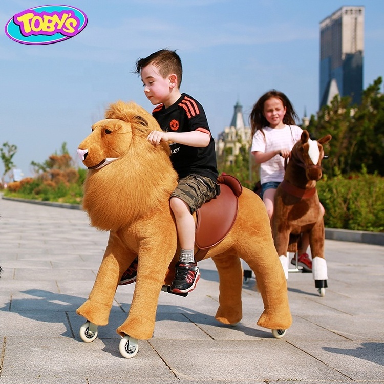 High Quality Life Size Horse Toy Kids Pedal Horse