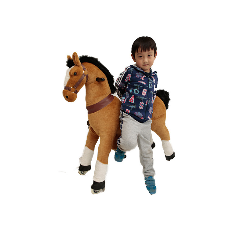 Animal Ride Walking Toy Riding Horse On Toy Wheels For Kid And Adult