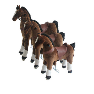 Mechanical Ride On Toys Toy horse pedal on wheels walking riding toys