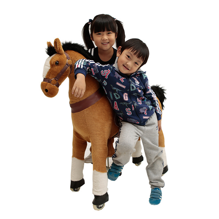 Animal Ride Walking Toy Riding Horse On Toy Wheels For Kid And Adult