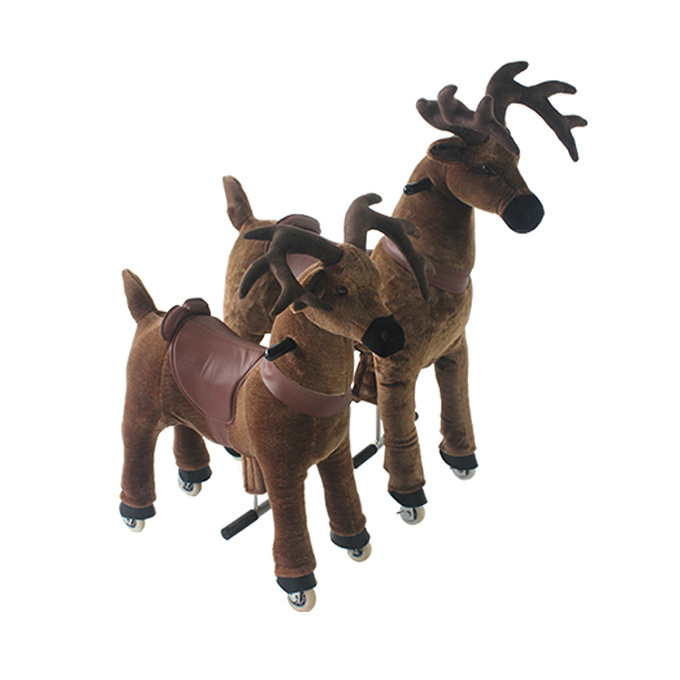 Best Selling Electric Animal Ride Walking Animal Ride On Big Toy Horses For Sale Mechanical Moving Horse Toys