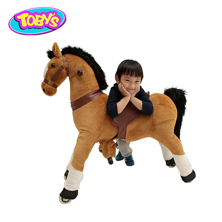 Animal Ride Walking Toy Riding Horse On Toy Wheels For Kid And Adult