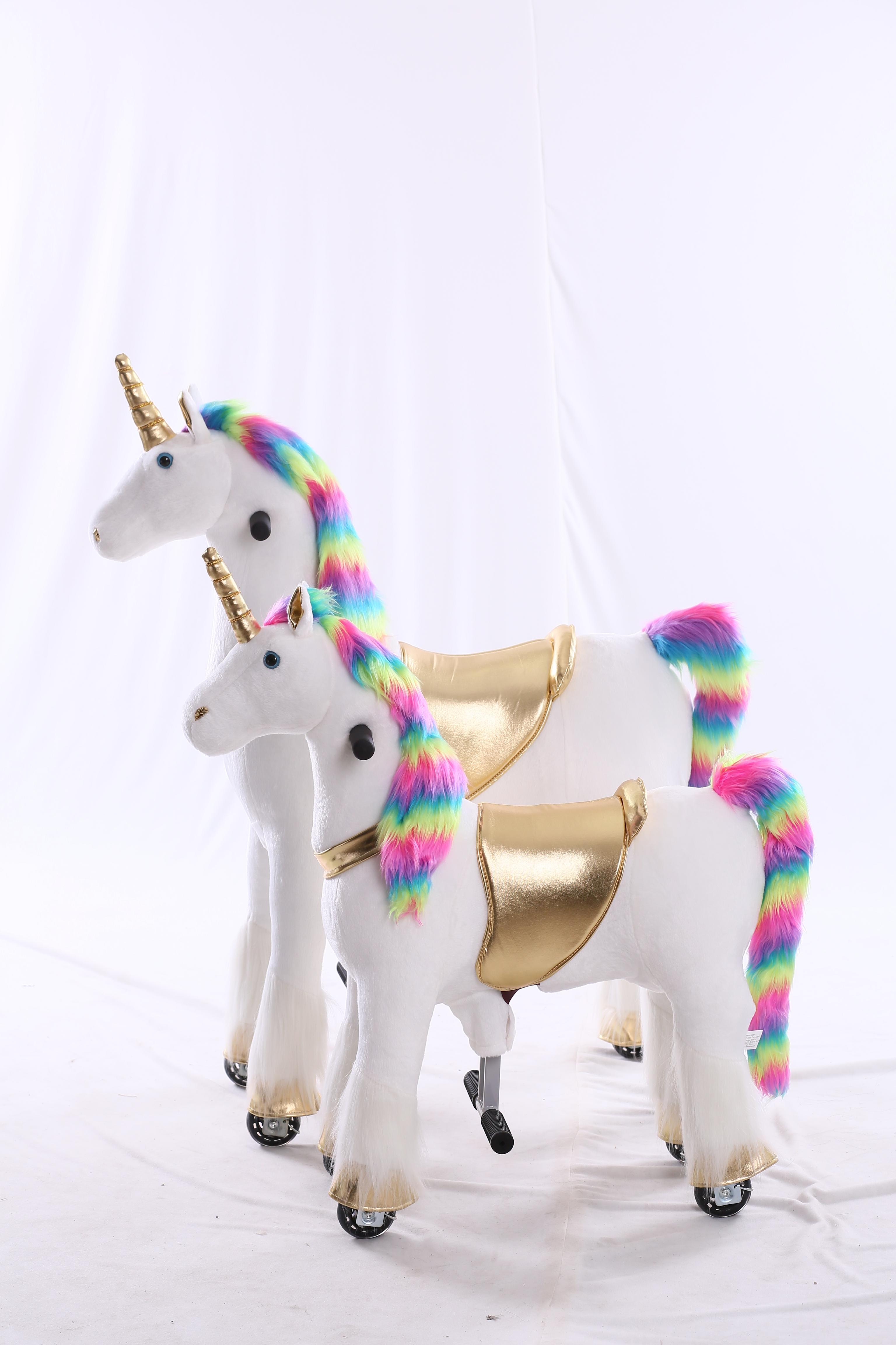 Mechanical ride on toys Unicorn Adult Mechanical Horse Toy Free of power charging toys