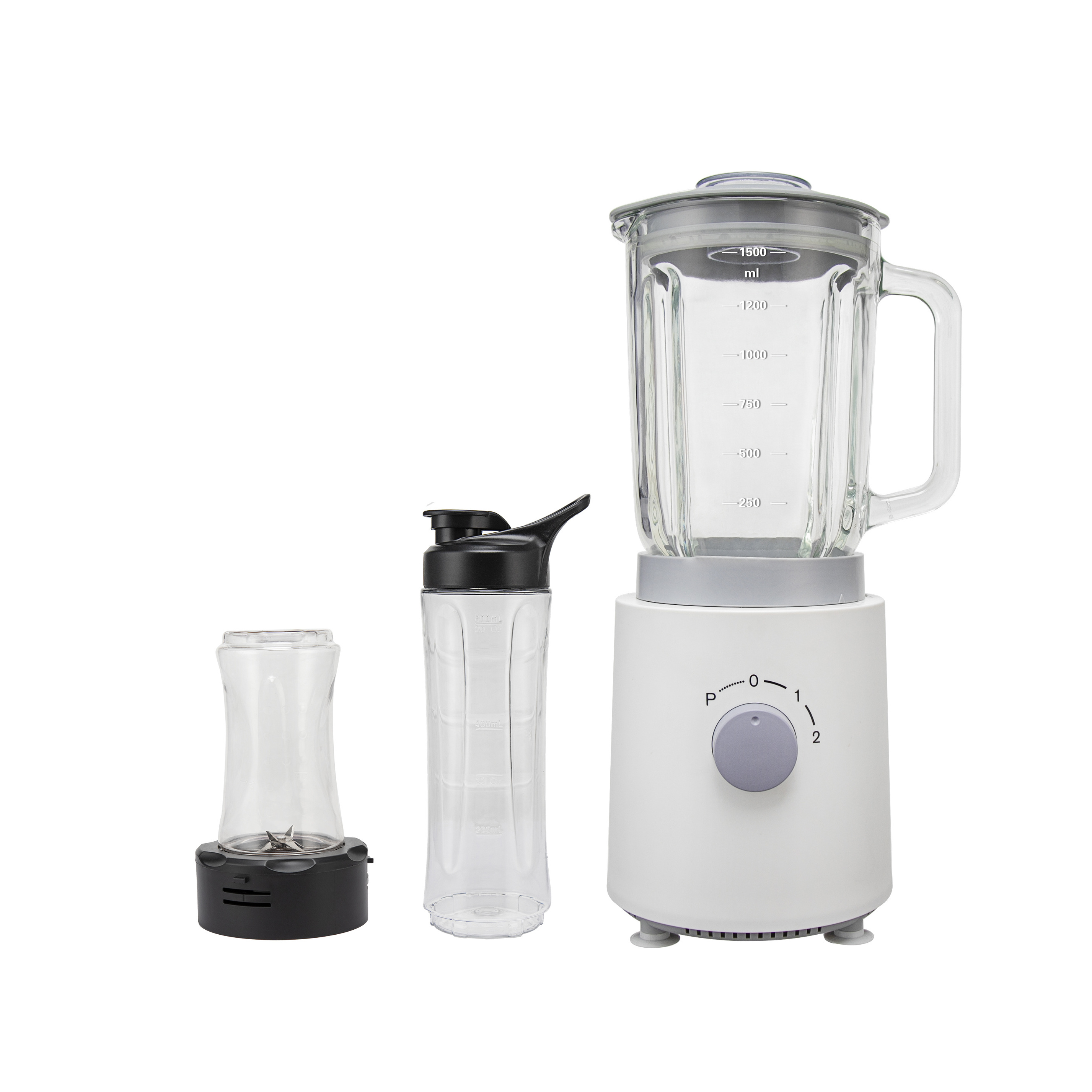 Multifunctional 3-in-1 Electric Stainless Steel Food Mixer Smoothie Maker & Fruit Juicer Tabletop Blender & Juicers