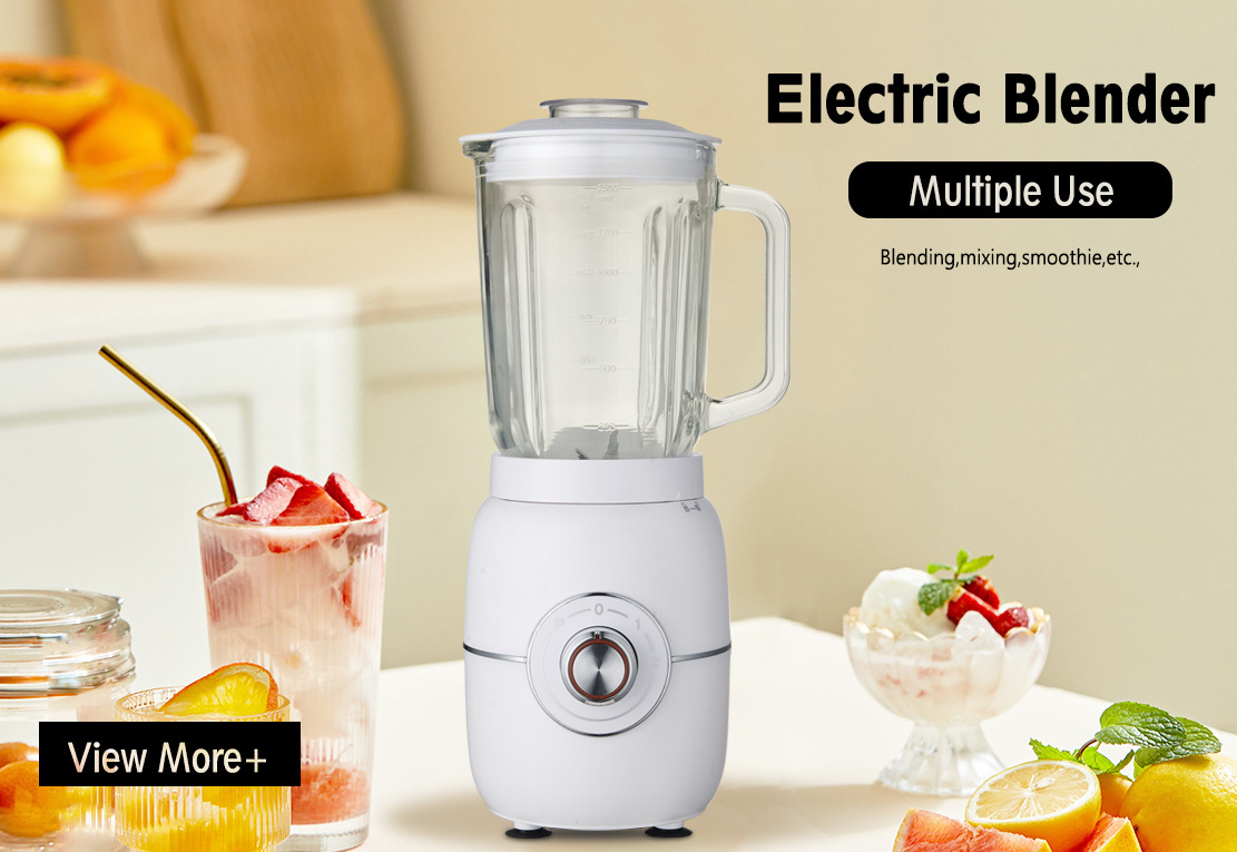 Multifunctional 2-in-1 Electric Table Blender Fresh Juicer Mixer & Smoothie Machine with Glass Container for Home Kitchen Use