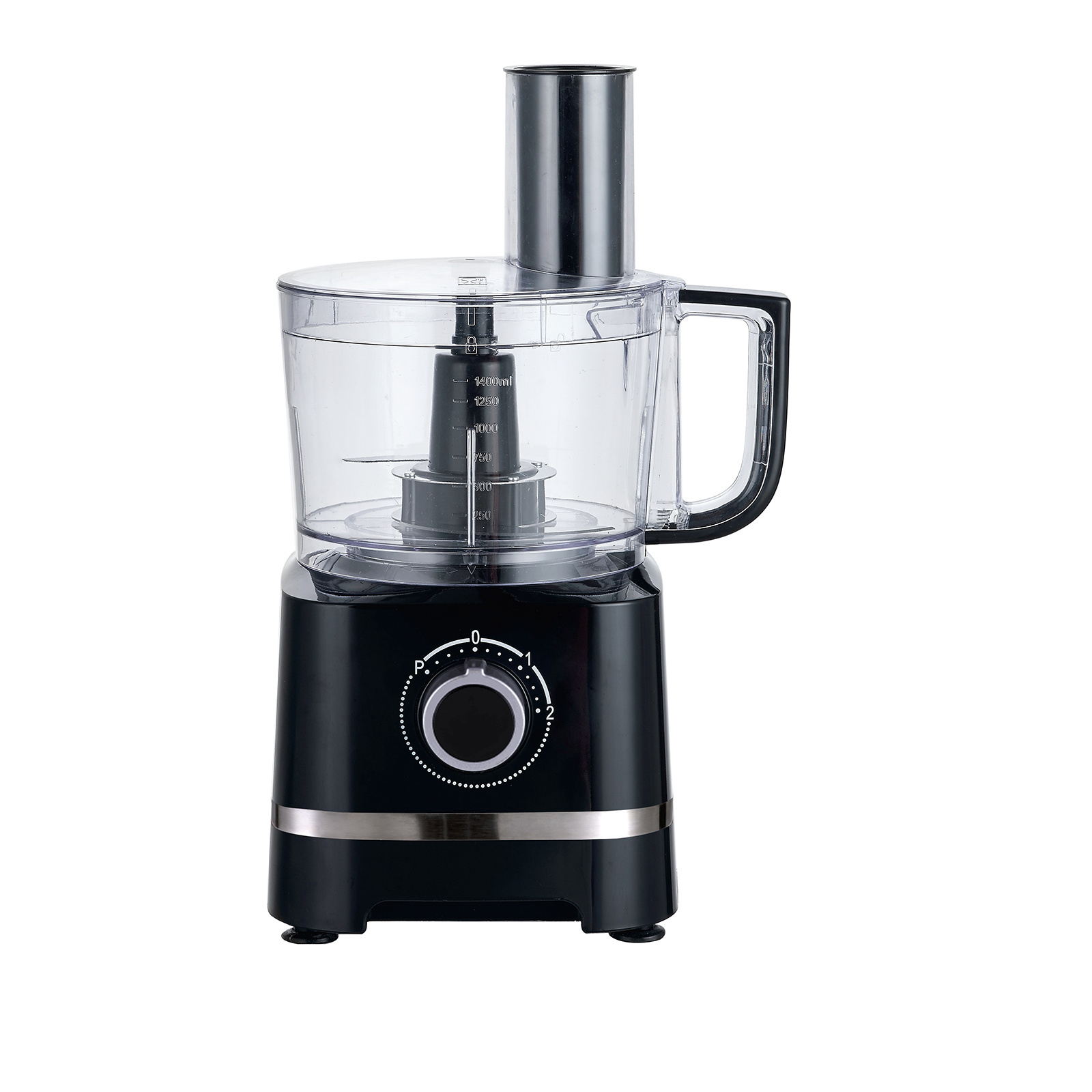 Wholesale Household 7 in 1 Electric Food Processor Blender for Shredding Slicing Chopping Grinding With Stainless Steel Trim