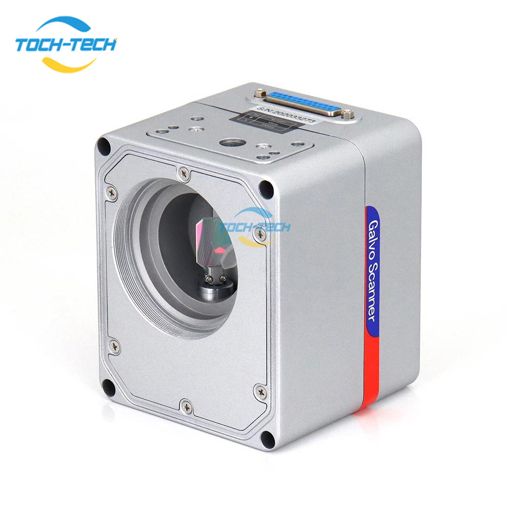 TOCH-TECH  RC1001 Fiber Laser Scanning Galvo Head Set 10.6um &1064nm Apeature 10mm Galvanometer Scanner with Power Supply