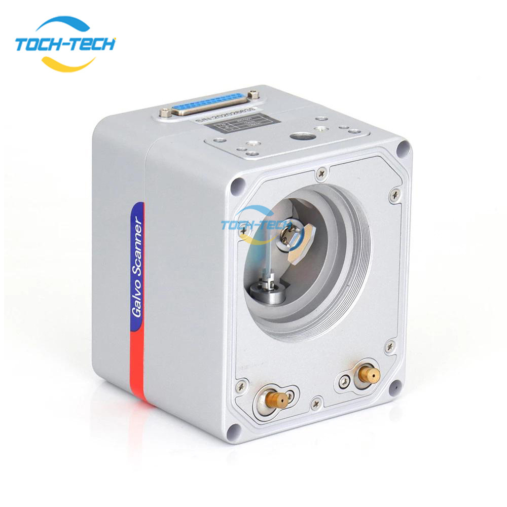 TOCH-TECH  RC1001 Fiber Laser Scanning Galvo Head Set 10.6um &1064nm Apeature 10mm Galvanometer Scanner with Power Supply