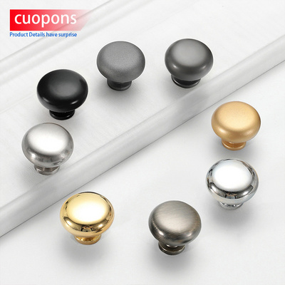 toco alloy zinc round drawer knobs antique brass cabinet knob accessory cabinet drawer pull handle brass knobs