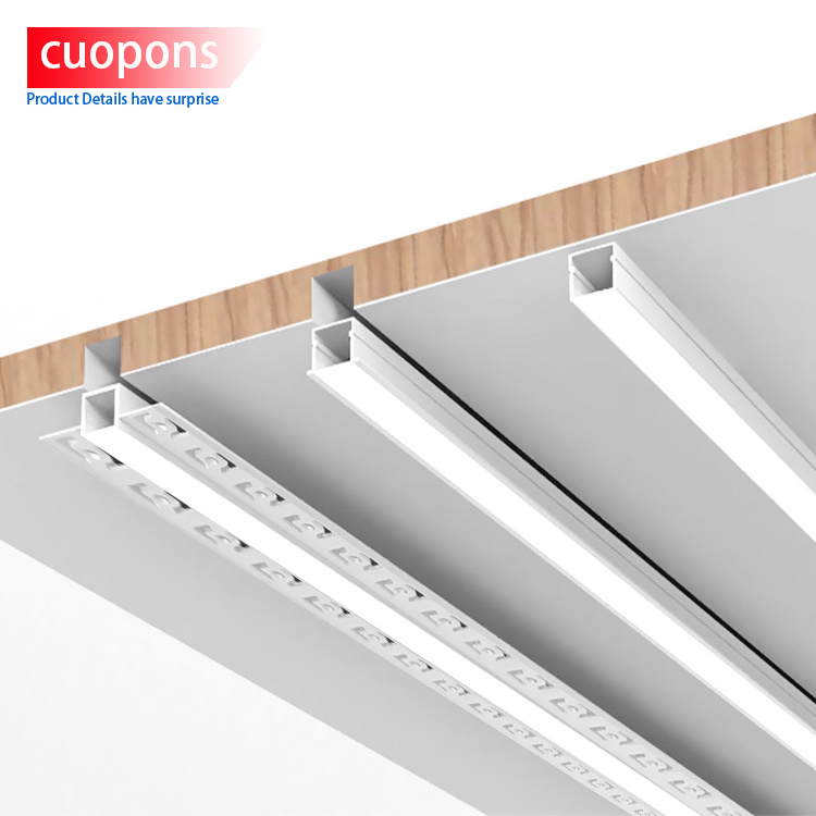 Toco Ultra Thin Cabinet Light Luxury Led Light Motion Sensor Aluminum Profile For Led Ceiling Lights Aluminum Profile Channel