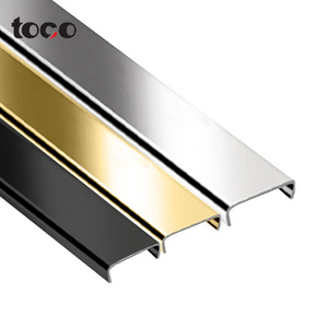 Toco 13mm Countertops Decorative U Trim Aluminum Colours Furnitures Edge Banding Tape