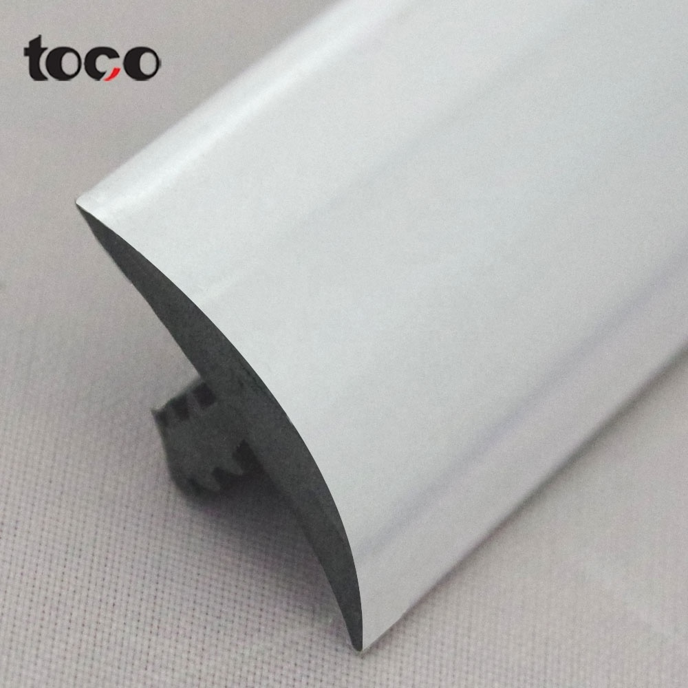 Flexible rubber plastic t shaped edge trim for table