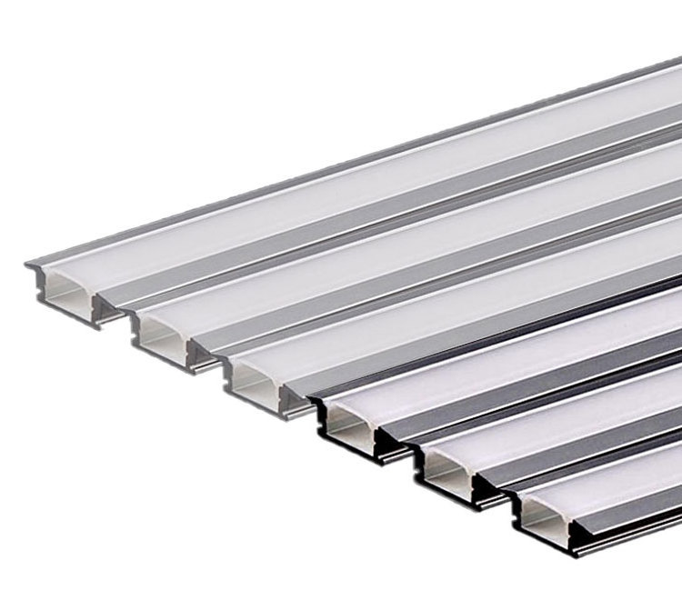 TOCO black Extrusion Aluminium Profile Led Strip Light Aluminium Profile For Ceiling Light Bar Lighting