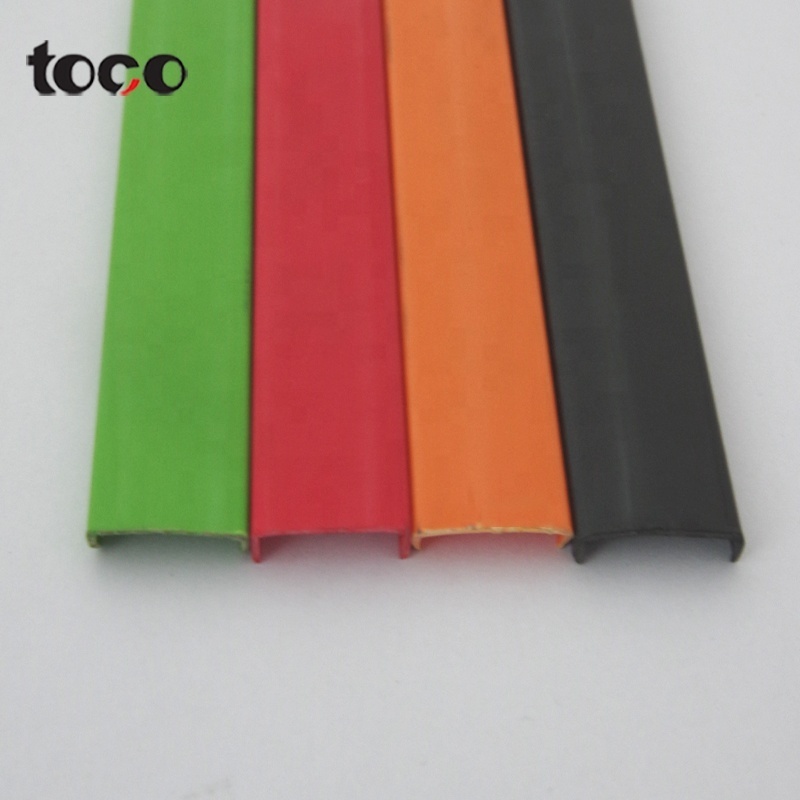 Toco Selling plastic profile u-shaped molding pvc u channel molding strips