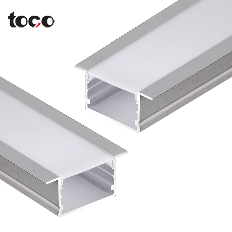 TOCO Drywall use architectural gypsum plaster led aluminium profile