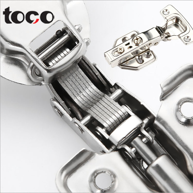 TOCO 30 degree 270 degree soft close hinge  35mm cup 201 ss 304 ss cabinet hinge 3d auto adjustable gate hydraulic hinge