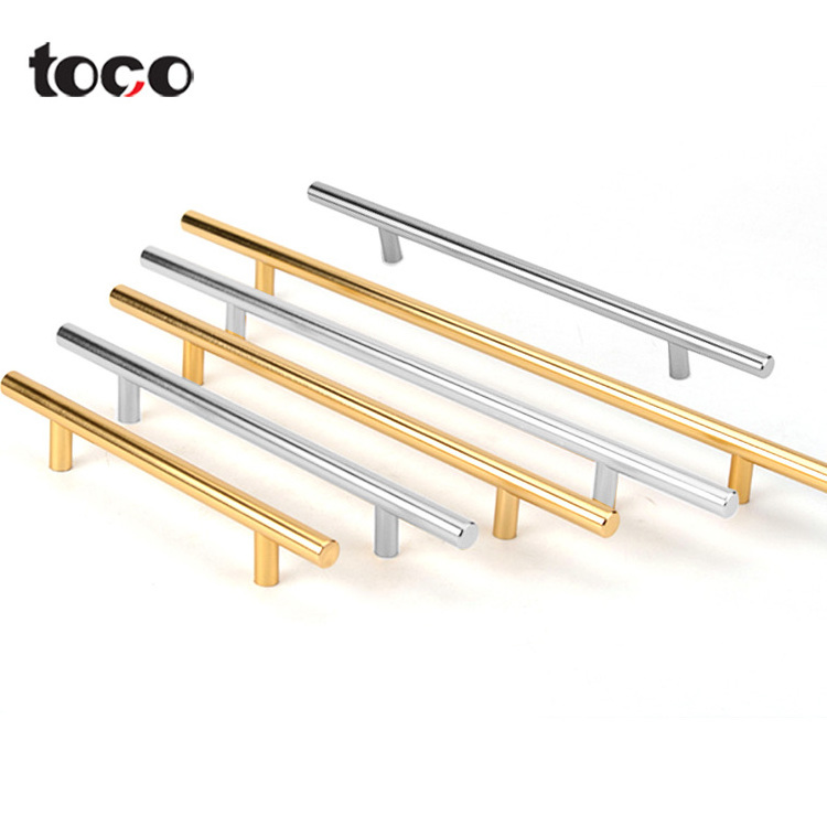 TOCO Classical Elegant Funky Cabinet Hardware Drawer Pull Handle aluminum glass cabinet doors kitchen